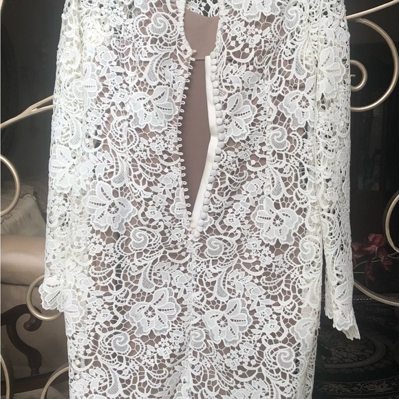 Lace Cocktail Dress - Picture 3 of 4